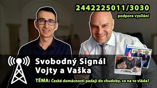 Svobodný Signál Vojty a Vaška 07. 11. 2022 🇨🇿🇸🇰