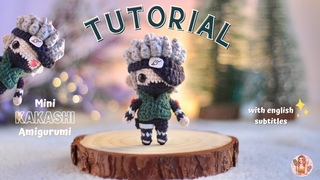 TUTORIAL MINI KAKASHI AMIGURUMI - AMIGURUMIS DA VIT