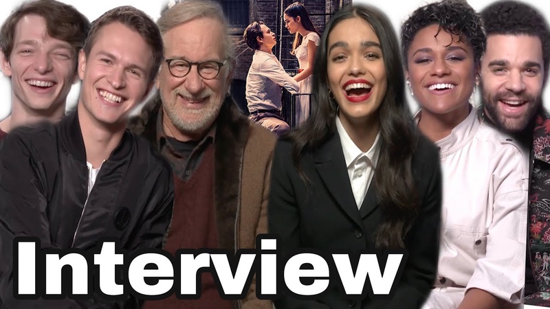 WEST SIDE STORY Cast Interviews: Spielberg, Rachel Zegler, Ansel Elgort, Mike Faist, Ariana De