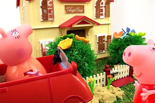 Детские игрушки. СВИНКА ПЕППА новая серия (Peppa Pig). Подарок  на 8 МАРТА от папы Свин ...