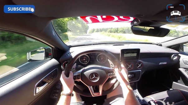 Mercedes A45 AMG Renntech 430 HP LOUD Acceleration POV