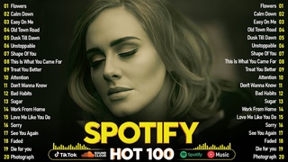 The Weeknd, Sia, Adele, Bruno Mars, Rihanna, Ed Sheeran, Dua Lipa  Billboard Pop Songs 2024 - 2025
