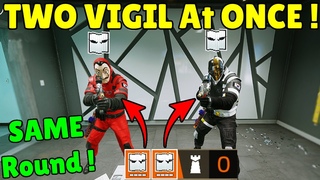 Playing With TWO Vigils At The SAME Round In a Ranked Match - Rainbow Six Siege