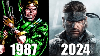 Evolution of Metal Gear Games 1987-2024