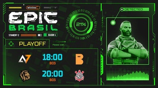 [WINLINE EPIC Standoff 2: Brasil #4] playoffs | day 1
