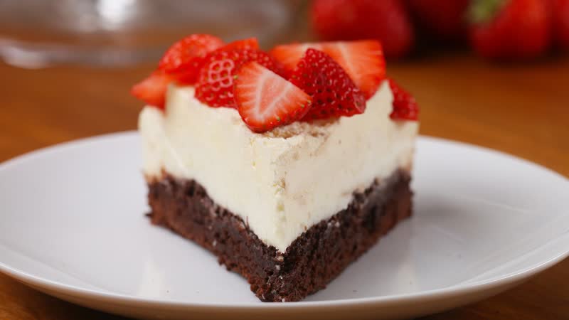 Strawberry Brownie