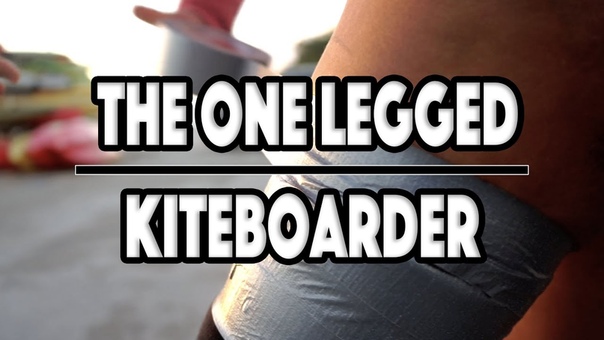 The One Legged Kiteboard Chick Frances Osorio