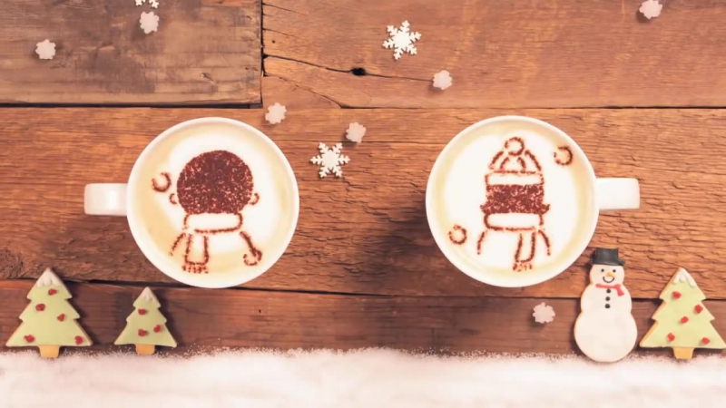 Трогательная история двух чашечек кофе A touching story of two cups of