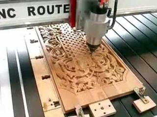 3D прорезная решетка на фрезерном станке с ЧПУ CNC-1318