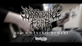 Brooding Fear - Odium Generis Humani (OFFICIAL GUITAR PLAYTHROUGH) UNGODLY RUINS PRODUCTIONS (2021)
