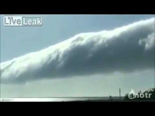 Amazing Rotating Cloud Vortex - June 2011.  HAARP or Morning Glory?