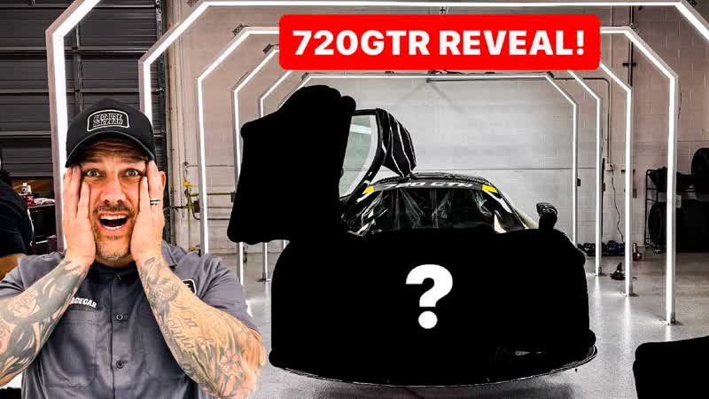 REVEALING ALL NEW MCLAREN 720 GTR WIDEBODY COLOR