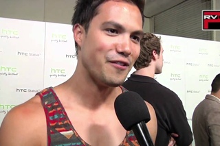 Michael Copon at HTC Status Social Event at Paramount Studios