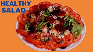 MY HEALTHY WEIGHT LOSS SALAD RECIPE Just 1 Beetroot 2 Tomato   | Chef Ricardo Cooking