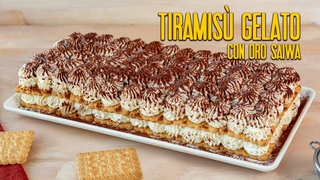 TIRAMIS GELATO CON BISCOTTI ORO SAIWA Ricetta Facile - Fatto in Casa da Benedetta