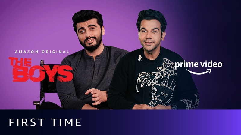First Time With The Boys, Arjun Kapoor, Rajkummar Rao, Amazon
