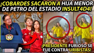 ¡SACAN INSULT4DA A HIJA MENOR DE PETRO DE ESTADIO EN BARRANQUILLA! PRESIDENTE LES DICE COB4RDES