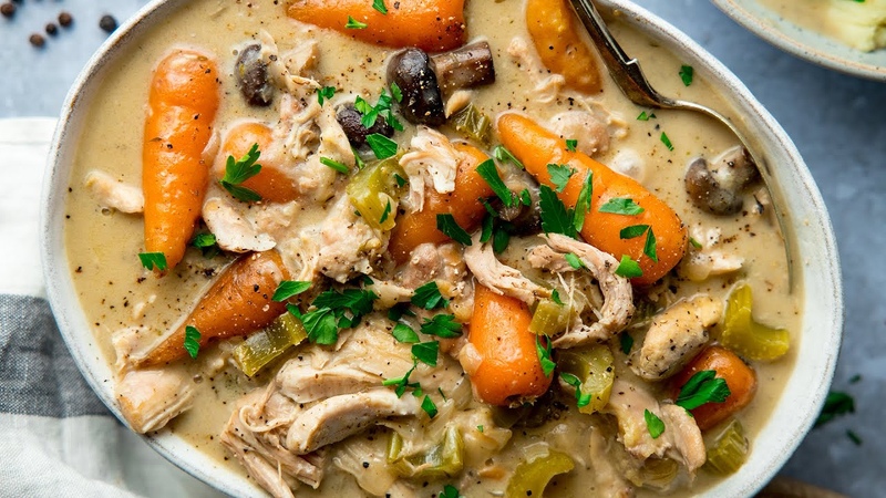 My Homemade Slow Cooker Chicken Casserole