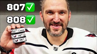 807, 808 - ШАЙБЫ АЛЕКСАНДРА ОВЕЧКИНА В НХЛ? ДО РЕКОРДА ОСТАЛОСЬ 86 ШАЙБ?