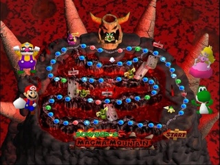 Mario party 1 Bowser’s Magma Mountain Multiplayer