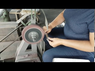 Coutellerie GOYON-CHAZEAU : Premières étapes de finition