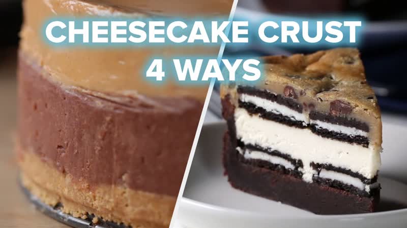 Cheesecake Crust 4 Ways