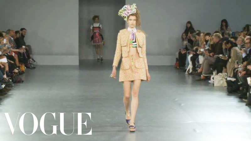Louise Gray Ready to Wear Spring 2012 Vogue Fashion Week Runway