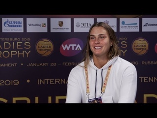 Арина Соболенко WTA  Ladies Trophy