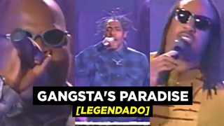 Coolio ft. LV e Stevie Wonder - Gangsta’s Paradise (Ao Vivo) [Legendado]