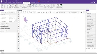 Seismic Design of Masonry Walls in RISA-3D