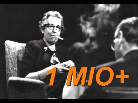 Hannah Arendt im Gespräch mit Günter Gaus ( Zur Person,
