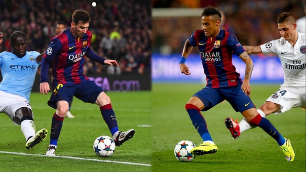 Lionel Messi Neymar Jr, Panna, Nutmeg Masters, 2015,