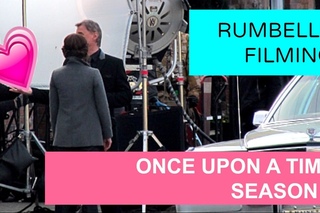 RUMBELLE Filming ONCE UPON A TIME | Gold & Belle | Season 6