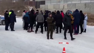 В Уссурийске полиция разогнала участников ледовых заездов