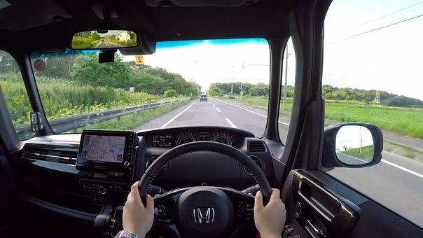 Test Drive 2017, 2018 New HONDA N BOX Custom Turbo Honda SENSING 4 WD POV City