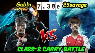 23savage vs Gabbi - EPIC Class-S Carry Battle Dota 2 pro Gameplay
