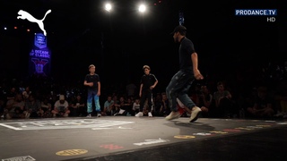 Lorenzo & Grom vs Lil G & Mini Joe vs Da B & Willy Roc | Top 16 | WORLD BBOY CLASSIC 2018