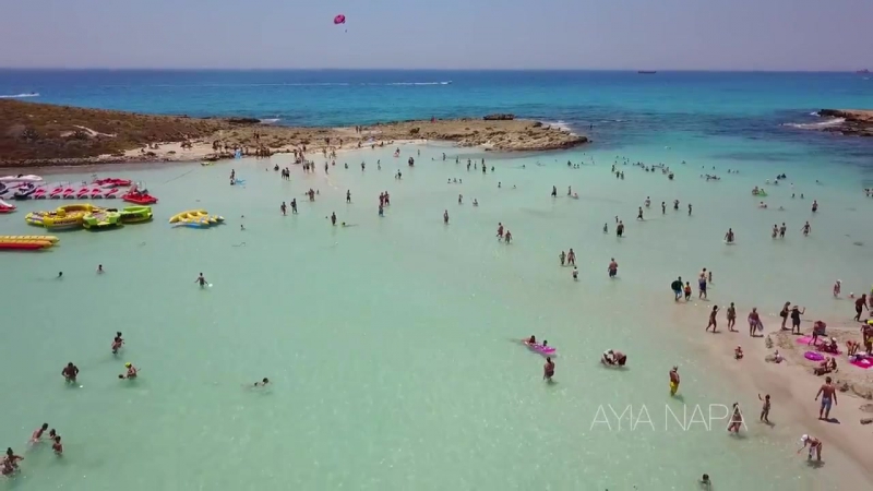 Cyprus Ayia Napa Nissi Beach Fig Tree Bay Blue Lagoon