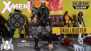 Marvel Legends: SKULLBUSTER (X Men Wave 4 Caliban BAF Figure Review)