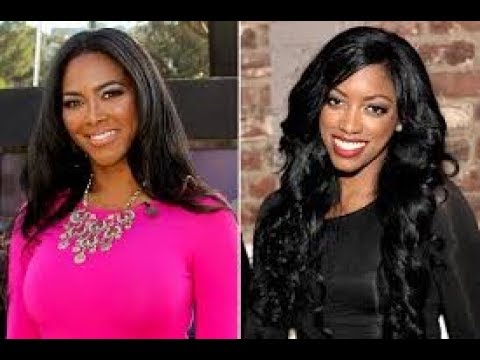 RHOA Porsha Williams behind the scene Kenya Moore, No Peach Marlo