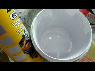 Декор стен из бумажных полотенец