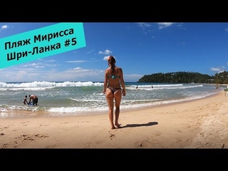 Пляж Мирисса и Велигама  ★  Шикарная рыба и морепродукты  ★  Шри-Ланка #5