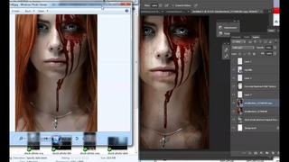 How to make a horror / thriller book cover for Halloween