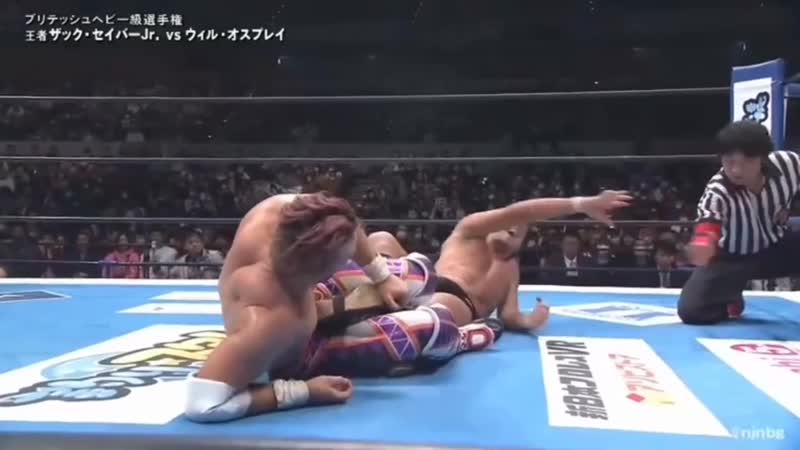 WM, Зак Сейбр младший против Уилла Оспрея The New Beginning in Sapporo 2020