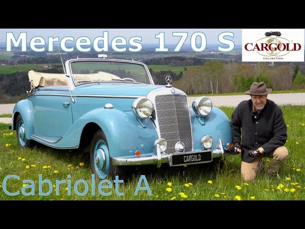 Mercedes 170 S Cabriolet A, 1950, wunderschön
