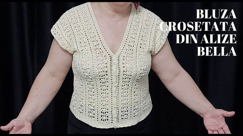 Bluza crosetata, ,