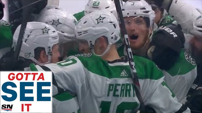 GOTTA SEE IT: Stars Corey Perry Ends Game 5 With Double OT