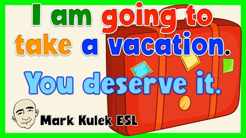 Going To Future Tense (series, 10), English speaking practice Mark Kulek