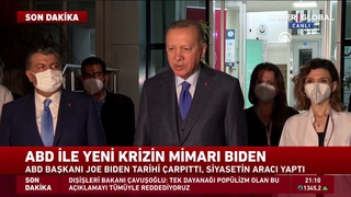 Cumhurbaşkanı Erdoğan’dan Açıklama