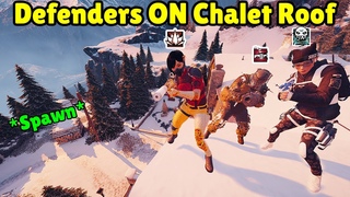 NEW Defenders Can Climb On Chalet ROOF in Rainbow Six Siege
